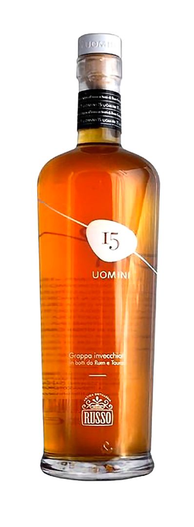Grappa 15 Uomini Invecchiata Rum e Taurasi
